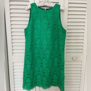 Tahari green dress